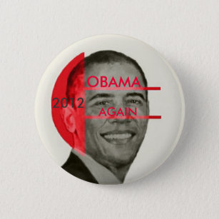 Obama 2012 Button