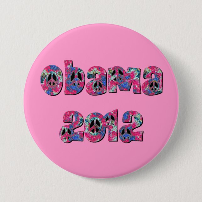 Obama 2012 button (Front)