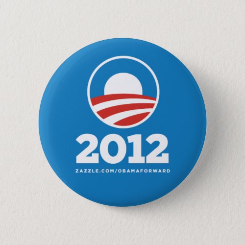 Obama 2012 Button Pin