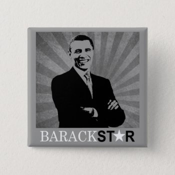 Obama 2012 Campaign Button - Barack Star by thebarackspot at Zazzle