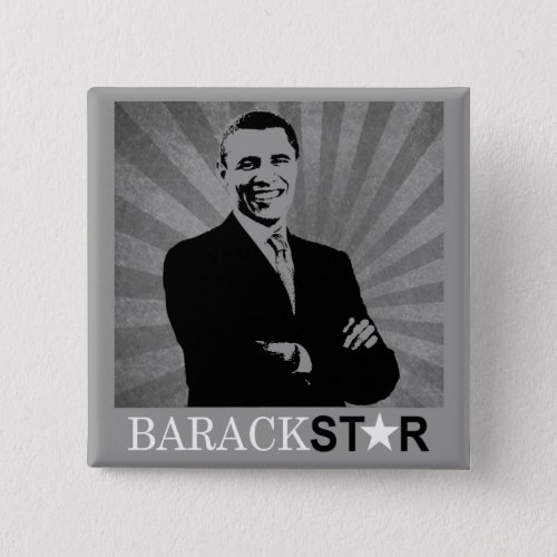 Obama 2012 Campaign Button _ Barack Star