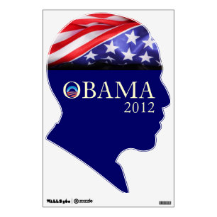 Obama 2012 Campaign Wall Decal