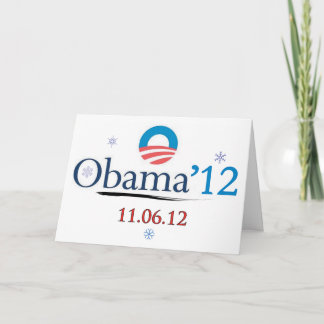 Obama 2012 Christmas Card