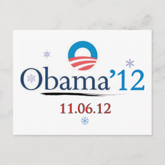 Obama 2012 Christmas Postcard