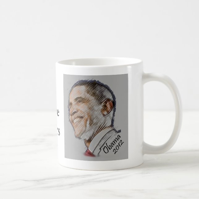 Obama 2012 Election Mug (Right)