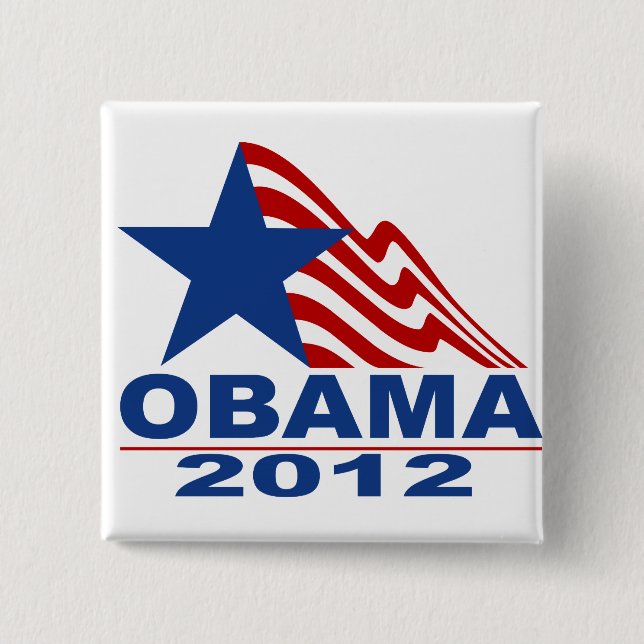 Obama 2012 Merchandise Button (Front)