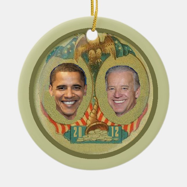 Obama 2012 Ornament (Front)