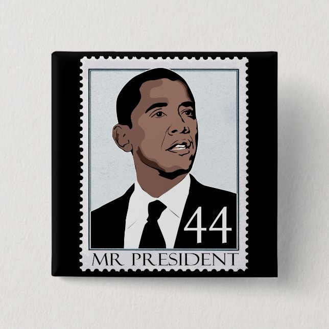 Obama 2012 pinback button (Front)