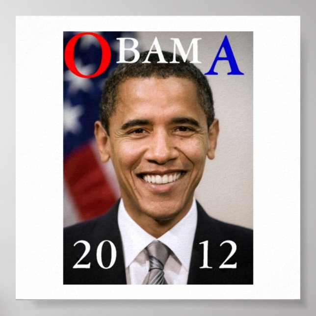OBAMA 2012 POSTER (Front)