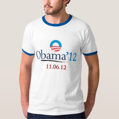Obama 2012 Ringer T_Shirt