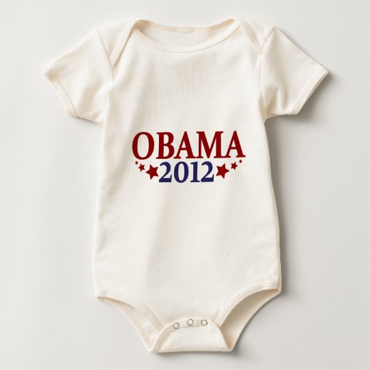 Obama 2012 Stars Baby Bodysuit