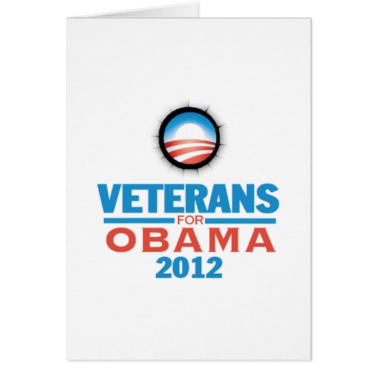 Obama 2012 Vets Cards (Front)