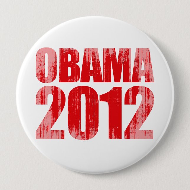 OBAMA 2012 - Vintage.png Pinback Button (Front)