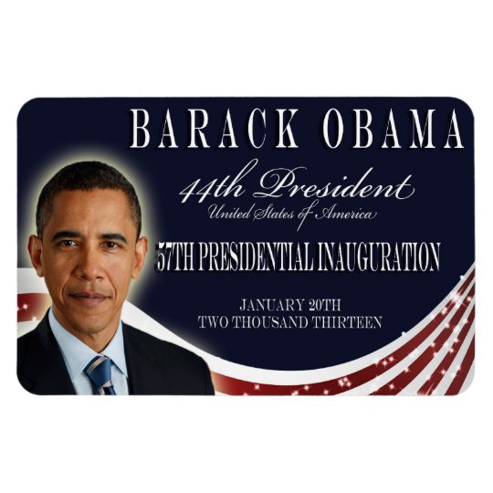 Obama 2013 Inauguration Commemorative Magnet