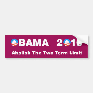 Obama 2016 bumper sticker