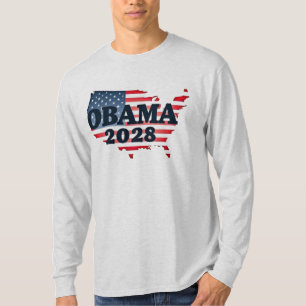 Obama 2028 — A New Dawn for America T-Shirt