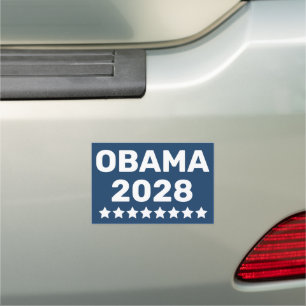 OBAMA 2028 CAR MAGNET