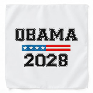 Obama 2028 Democracy Election USA Bandana