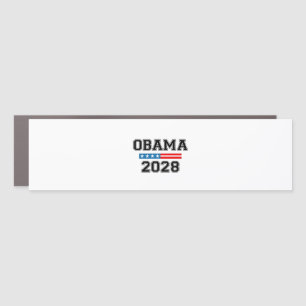 Obama 2028 Democracy Election USA Car Magnet
