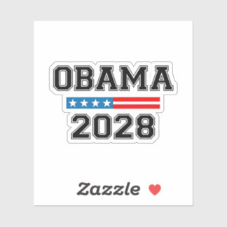 Obama 2028 Democracy Election USA  Sticker