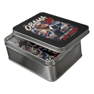 Obama 2028 Since Rules Don't Exist Anymore Jigsaw Puzzle