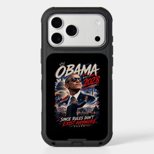 Obama 2028 Since Rules Don't Exist Anymore iPhone 17 Pro Max Case
