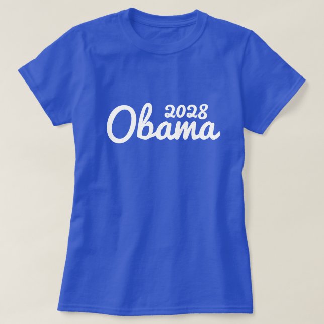 Obama 2028 T-Shirt (Design Front)