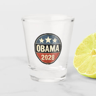 Obama 2028 US Election Politics Shot Glass