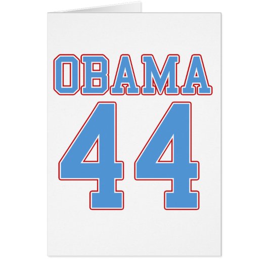 Obama - 44 cards (Front)