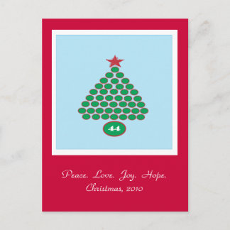 Obama 44 Christmas Postcard