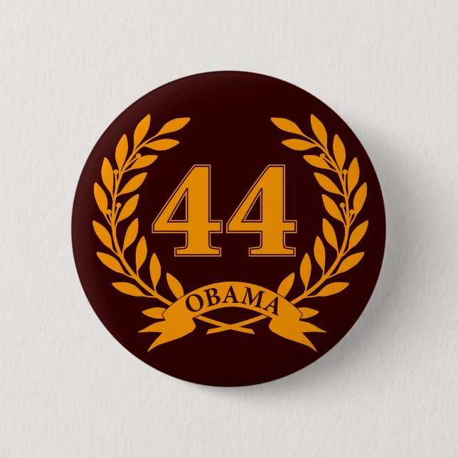Obama 44 Inauguration Button (Front)