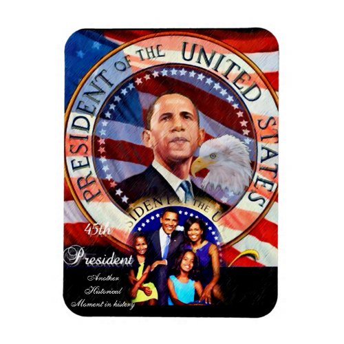 Obama 44th President_ Magnet