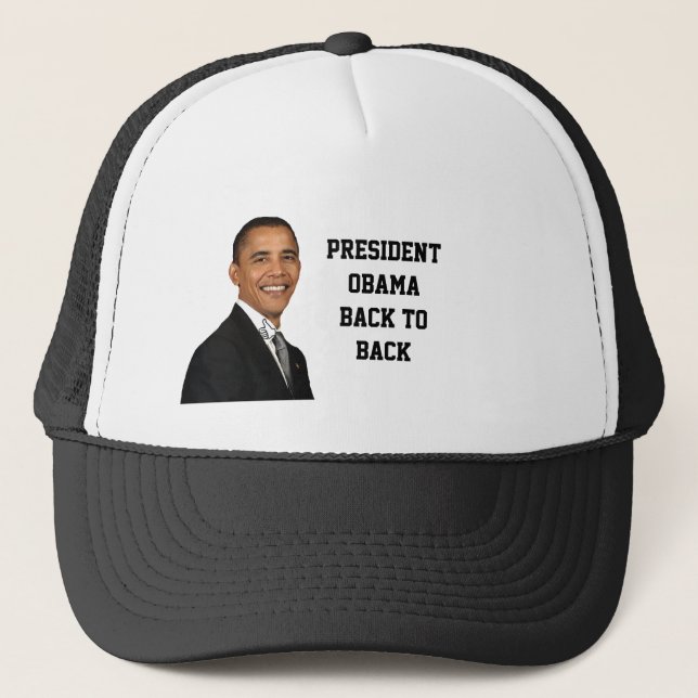 Obama,46th president of the U.S.A_ Trucker Hat (Front)