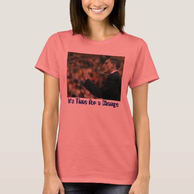 Obama 4 President T-Shirt (Front)