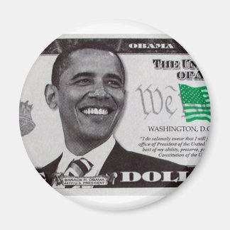 obama 9 Dollar Bill Magnet