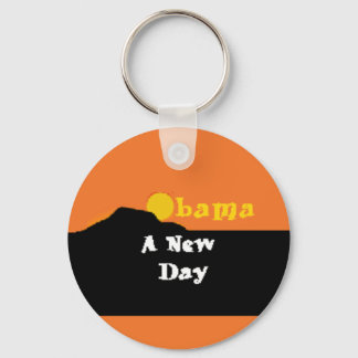 Obama A New Day Keychain