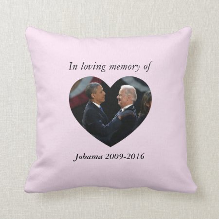 Obama And Joe Biden Pillow