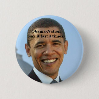 Obama-anti. Pinback Button