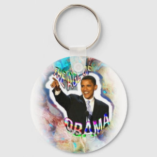 Obama Aquarius Key Chain