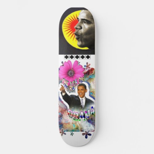 Obama Aquarius Skateboard Deck