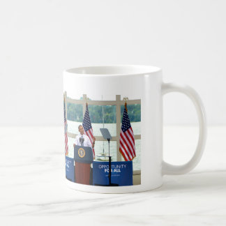Obama at Lake Harriet Coffee Mug
