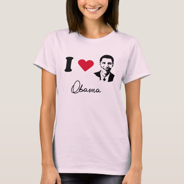OBAMA AUTOGRAPH T-Shirt (Front)