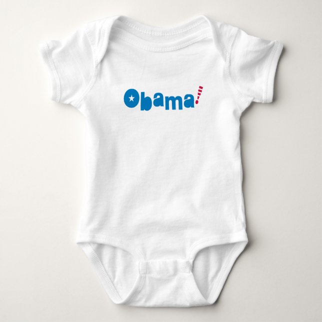 Obama Baby! Baby Bodysuit (Front)