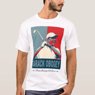 Obama "Barack Obogey" golf shirt