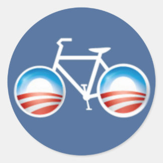 Obama Bicycle Sticker