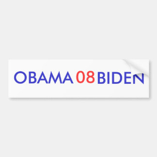 Obama-Biden 08 Bumper Sticker