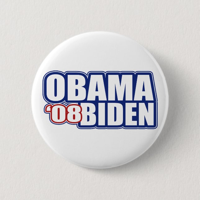 Obama  Biden '08 Buttons (Front)