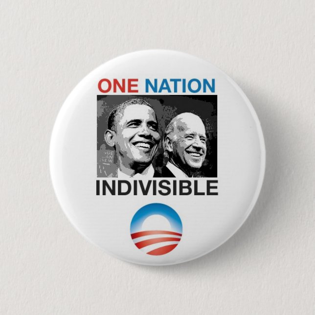 Obama Biden '08 Pinback Button (Front)