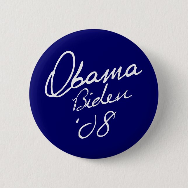 OBAMA / BIDEN 08 PINBACK BUTTON (Front)