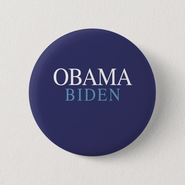OBAMA / BIDEN 08 PINBACK BUTTON (Front)